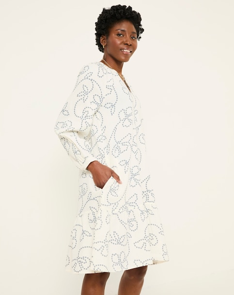 FatFace Frill Embroidery Tunic