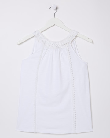 FatFace Nancy Crochet Vest