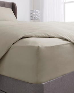 200TC Plain Dye Extra Deep Fitted Sheet