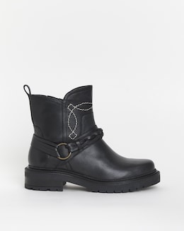 Joe Browns Leather Ankle Boot EEE Fit