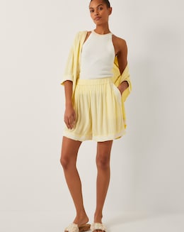 Monsoon Sienna Ricrac Crinkle Shorts