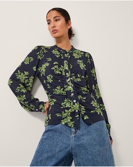 Monsoon Joules Floral Print Jersey Shirt