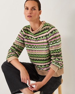 Monsoon Fira Fair Isle Jumper