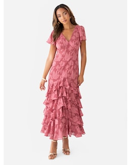 Anaya Floral Print Dress