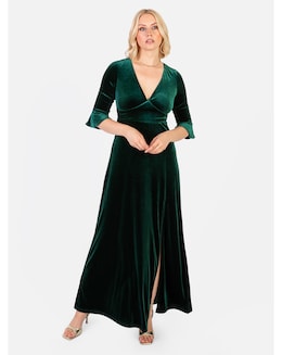 Maya Deluxe Plain Dress