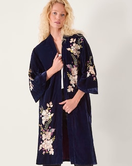 Monsoon Fallon Velvet Kimono