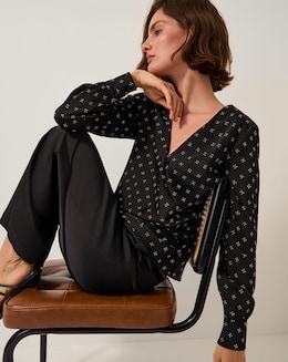 Monsoon Margo Hotfix Long Sleeve Blouse