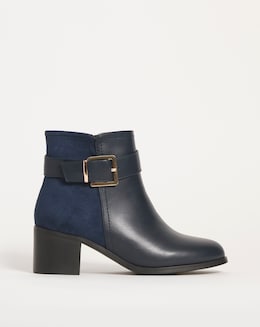 Cushion Walk Block Heel Boot EEE Fit