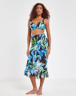 Fantasie Talm Beach Sarong Black
