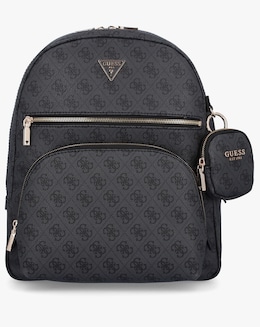 Guess Power Play Tech Coal Logo Backpack