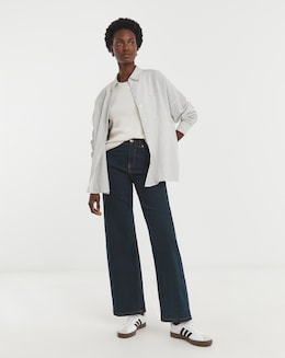 24/7 Indigo Wide Leg Jeans