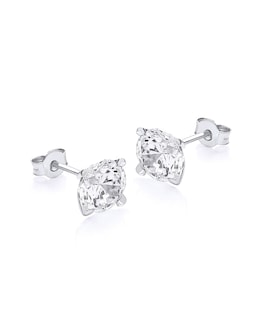 9Ct Gold 8mm Round Studs