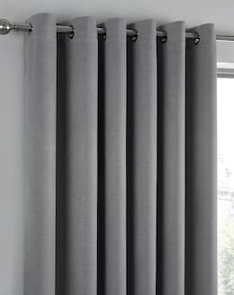 Fusion Strata Light Filtering Eyelet Curtains