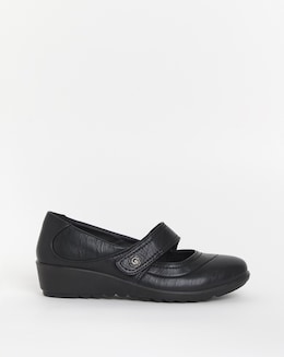 Cushion Walk Touch And Close Mary Jane Shoe EEE Fit