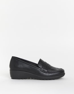 Cushion Walk Wedged Loafer EEE Fit