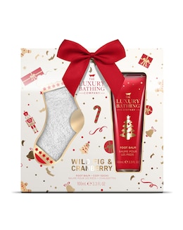 The Luxury Bathing Company Cosy Toes Sock Set - Wild Fig &amp; Cranberry