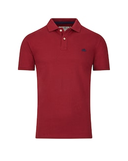 Raging Bull Classic Organic Polo Claret