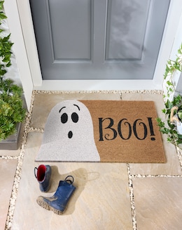 My Mat Printed Coir Halloween Boo Doormat