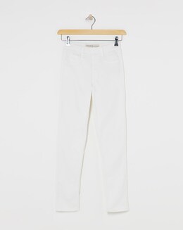 White Stretch Slim Leg Jeggings