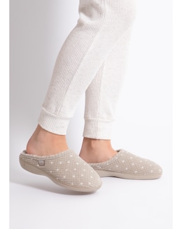 totes Popcorn Terry Mule Slipper