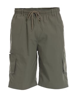 D555 Big &amp; Tall Nick Cargo Short with Shaped Leg Pockets - Khaki