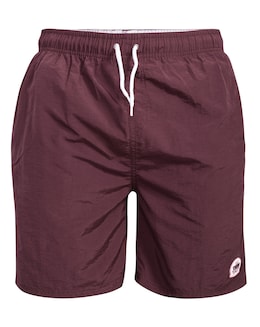 D555 Big &amp; Tall Yarrow Full Length Swim Short - Burgundy
