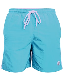 D555 Big &amp; Tall Yarrow Full Length Swim Short - Blue