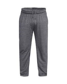 D555 Big &amp; Tall Rory Jogging Bottom with Open Hem and Zipper Pockets - Grey