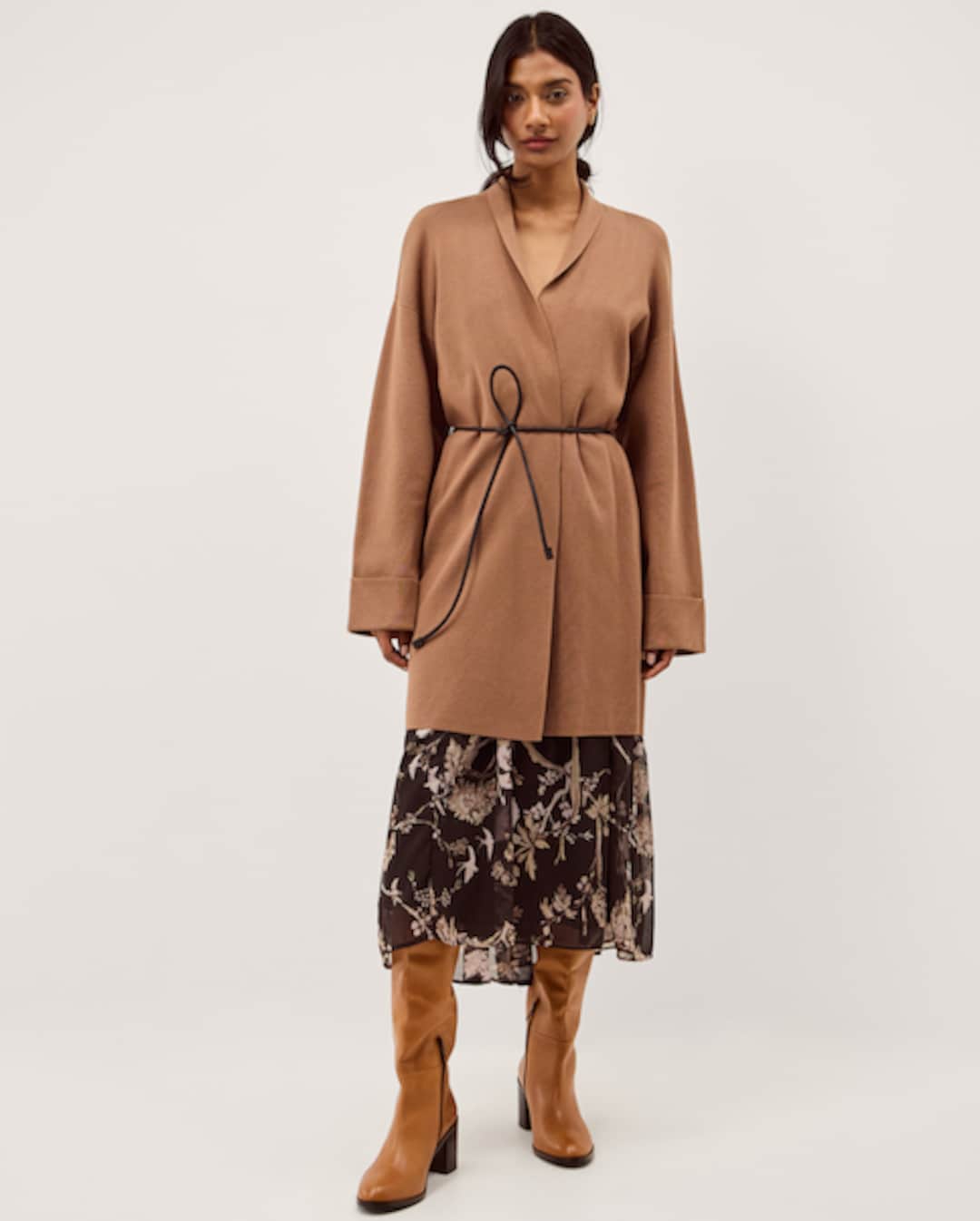 Brown Cardigans | Knitwear | Ambrose Wilson