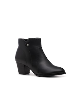 Paradox London Belinda Wide Fit Block Heel Ankle Boots