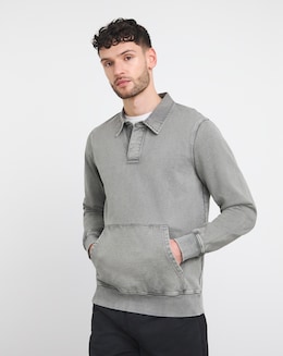 Acid Wash Rugby Sweat