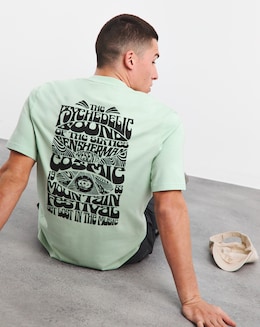 Ben Sherman Festival Back Print T-Shirt
