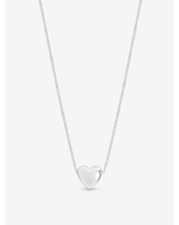 Simply Silver Sterling Silver 925 Polished Mini Heart Pendant