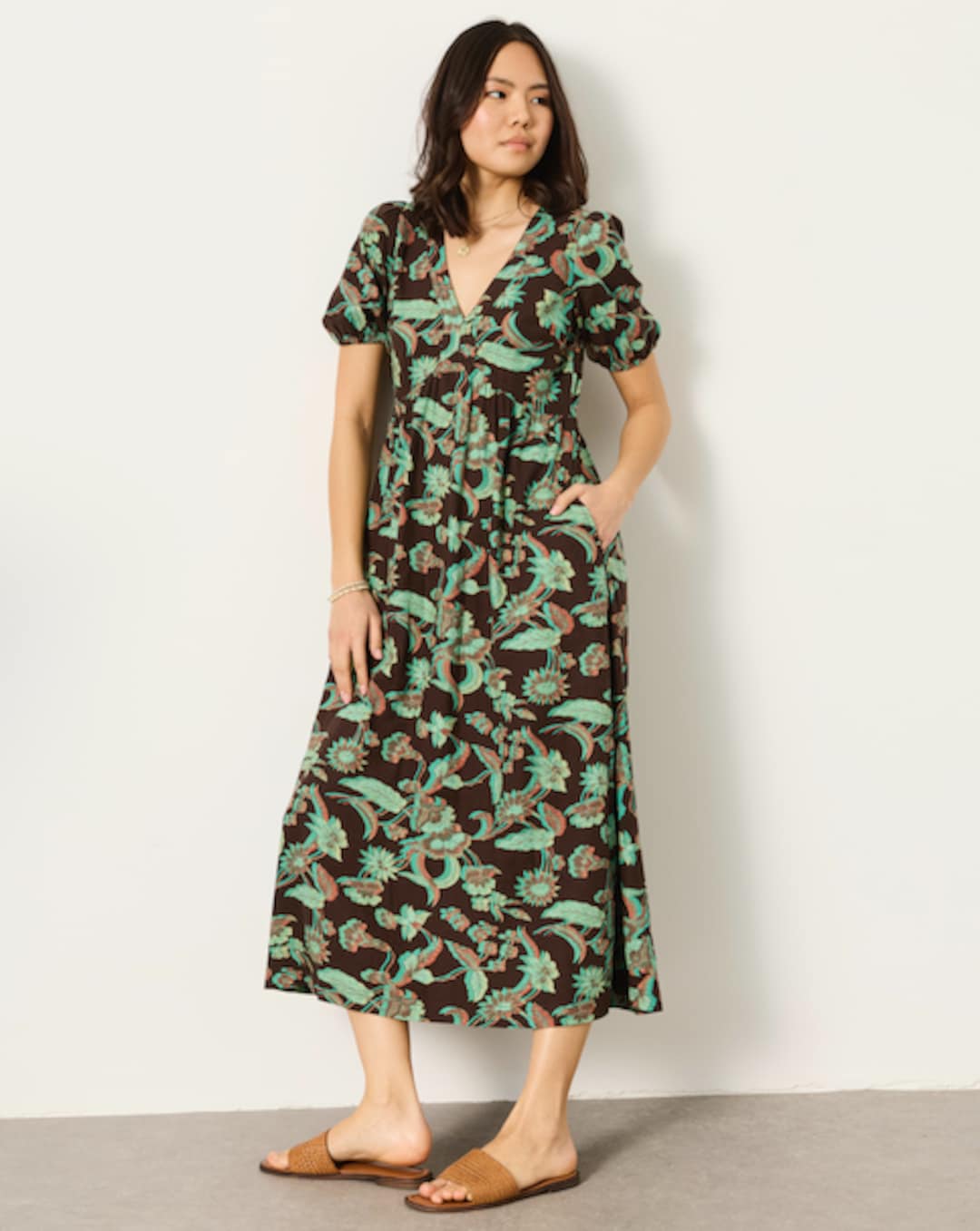 Midaxi Dresses Fabric Linen Holiday Dresses | Dresses | Ambrose Wilson