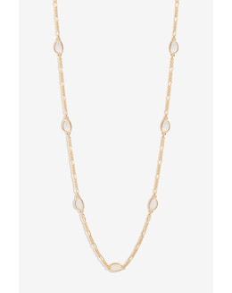 Jon Richard Gold Plated Chain And Shell Station Necklace