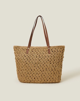 Accessorize Raffia Tote Bag