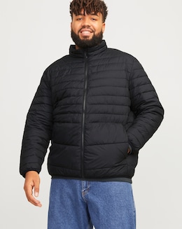 Jack &amp; Jones State Packable Puffer Coat - Black