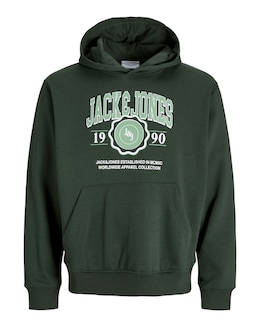 Jack &amp; Jones Mako Sweat Hood - Sky