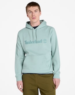 Timberland Hampthon Tonal Logo Hoodie - Blue