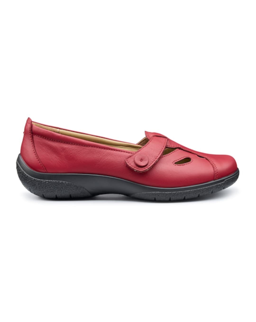 knee length dresses for ladies Hotter Ladies Comfort Slip On Shoe Glove Black HT88 – familyshoecentre main image 0