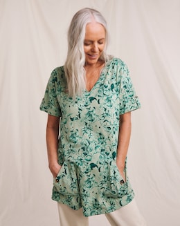Julipa Pure Cotton Pocket Tunic