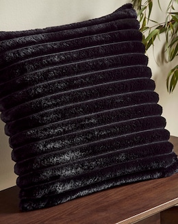 Catherine Lansfield Cosy Ribbed Cushion