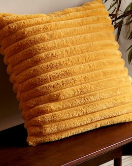 Catherine Lansfield Cosy Ribbed Cushion