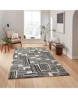 Catherine Lansfield Blocks Modern Abstract Rug