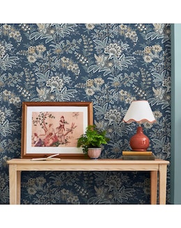 Laura Ashley Marlbrook Dusky Seaspray Wallpaper