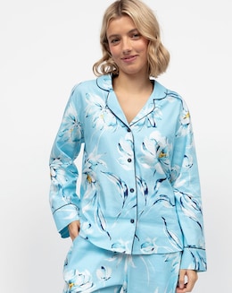 Cyber Jammies Madelyn Floral Print Pyjama Top