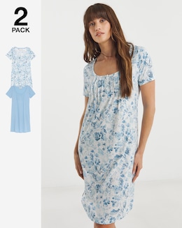 Julipa (2 Pack) Value Midi Nighties