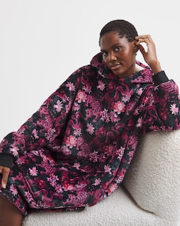 Joe Browns Animal Print Hooded Lounge Dress
