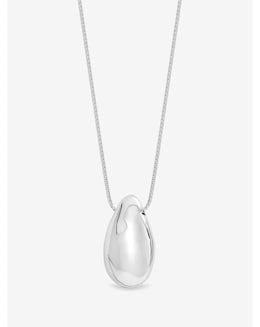 Jon Richard Silver Plated Polished Pendant