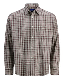 Jack &amp; Jones Meadow Check Shirt - Red
